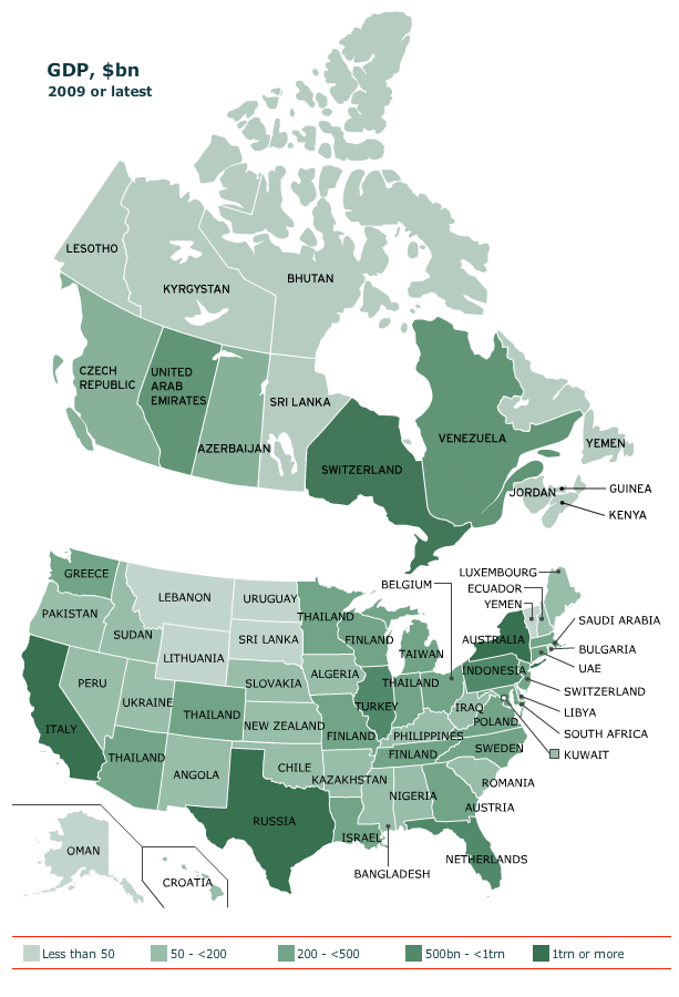 map of us states and canadian provinces. Canadian Provinces vs. U.S.